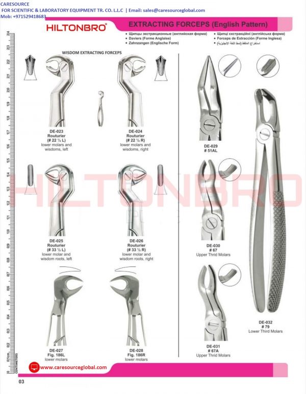 Dental Extracting Forceps