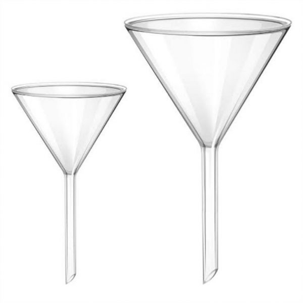 Borosilicate Clear Glass Funnel
