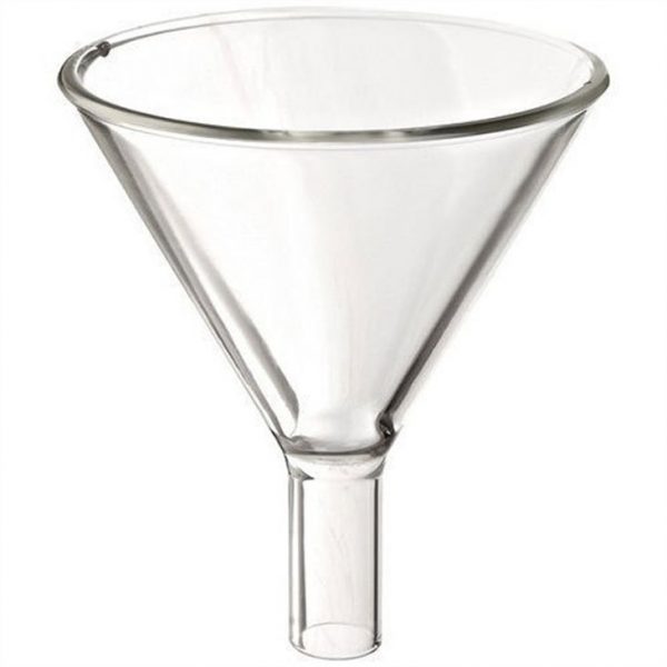 Borosilicate Clear Glass Funnel
