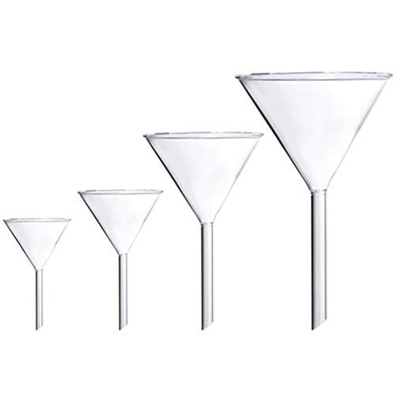 Borosilicate Clear Glass Funnel