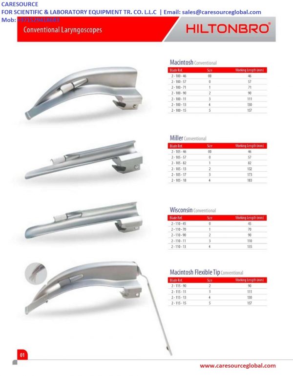 Laryngoscope Blade