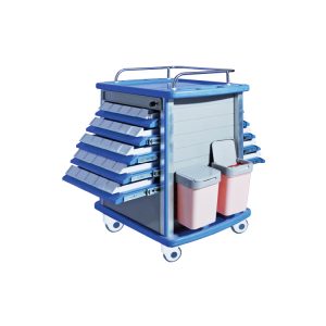Whole ABS Forming Medicine Trolley