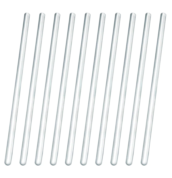 10PK Glass Stirring Rods