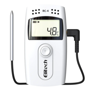 RC-4 Temperature Data Logger With External Temp Sensor Audio Alarm