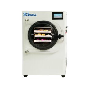 1-2Kg/Batch Mini Home Freeze Dryer for Food Vegetables Fruits Flowers Milk Coffee & Herb