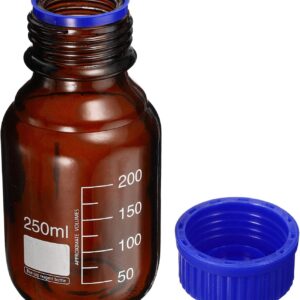 250ml Reagent Glass Bottle with a screw