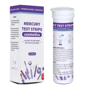 Quick Heavy Metal Water Test Mercury detection in cosmetics